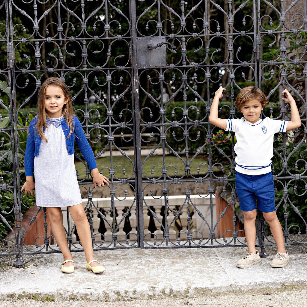 Royal Blue Dress Shorts