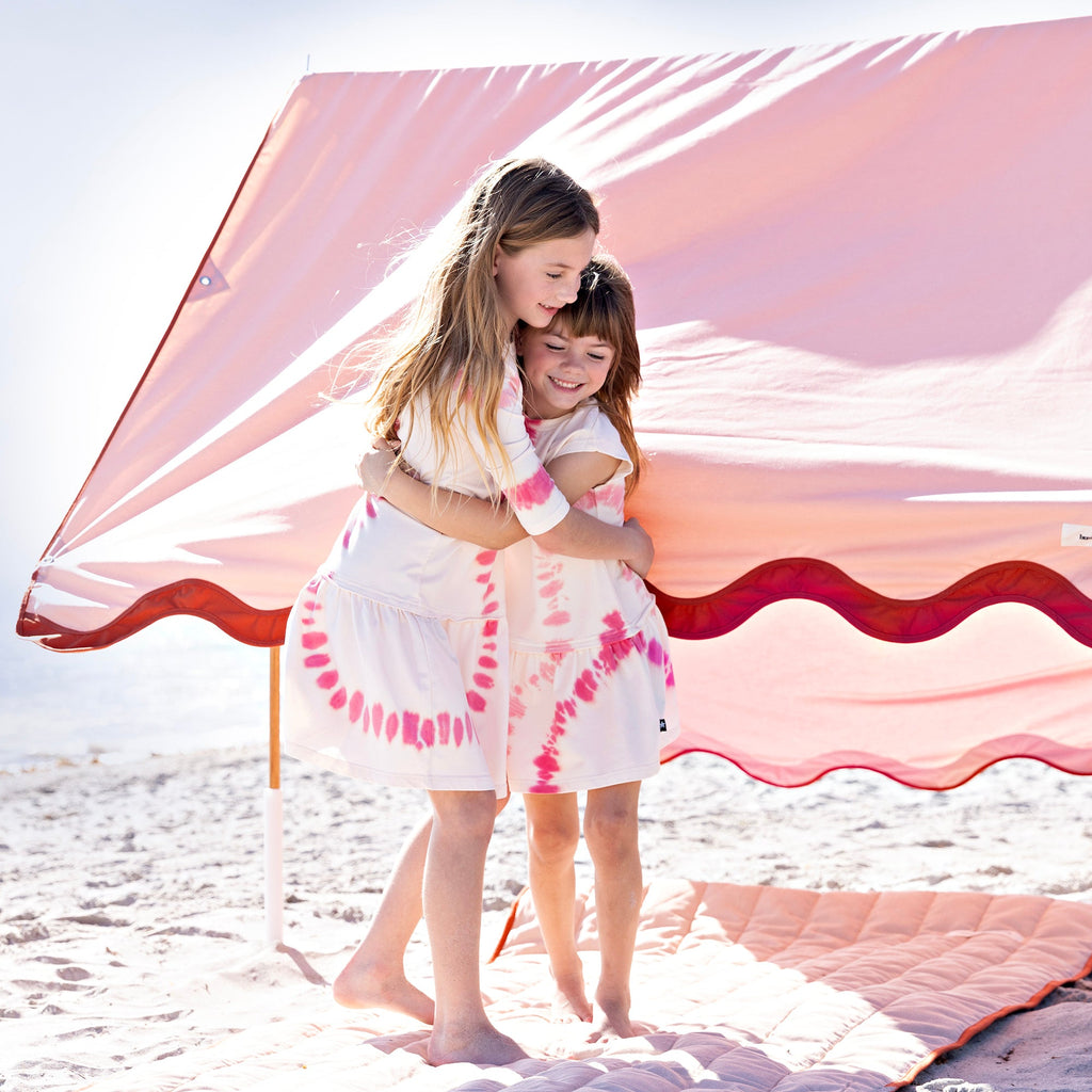 Pink Stitch Dye Dress