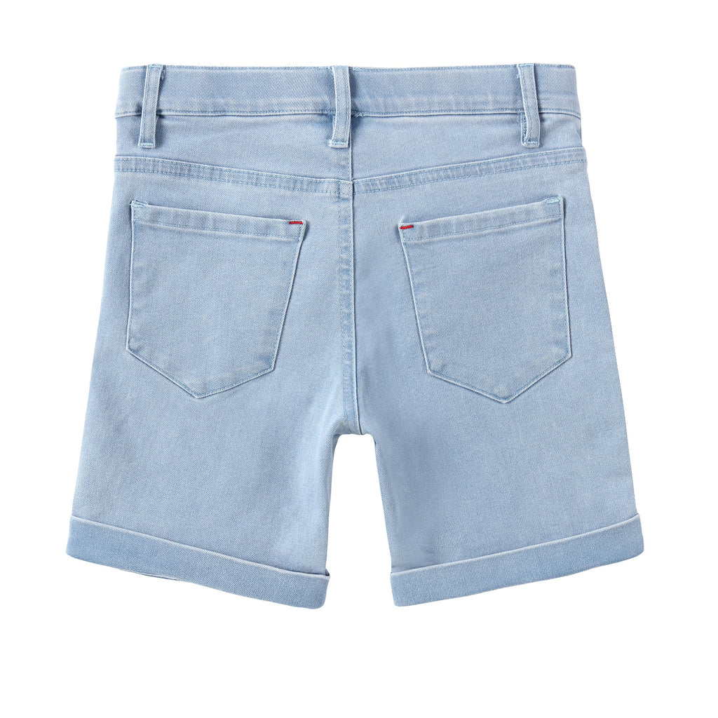 Super Light Blue Denim Shorts