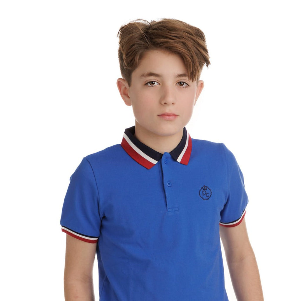 Royal Blue Short Sleeve Polo