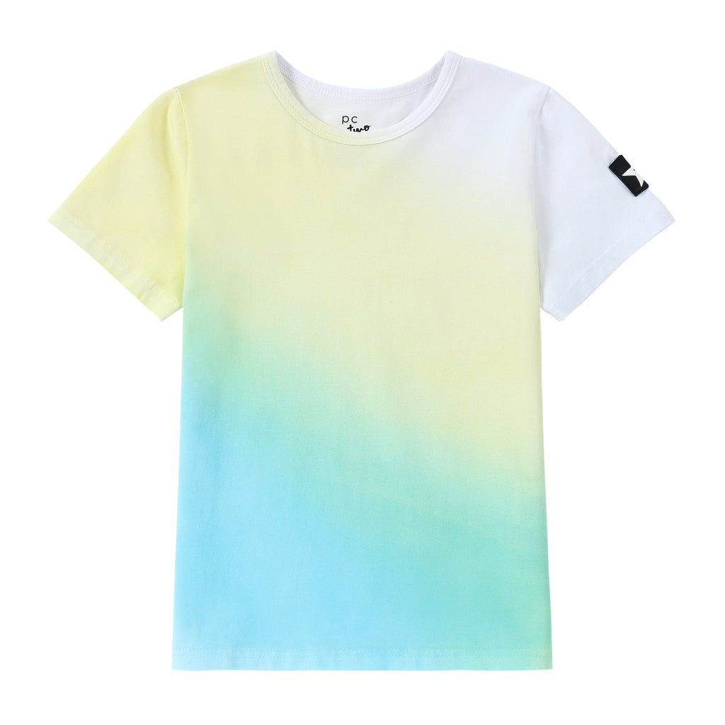 Yellow, Green and Blue Ombre T-Shirt