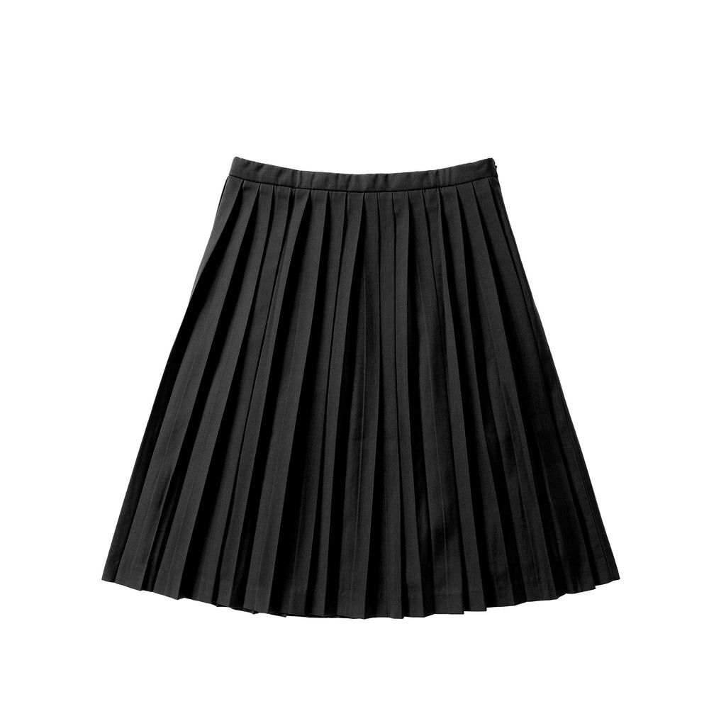 Signature Pleated Black Skirt