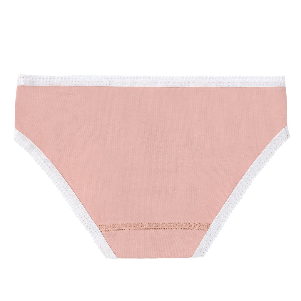 Girl 3pc Panty - Coral, Blush, Fuschia