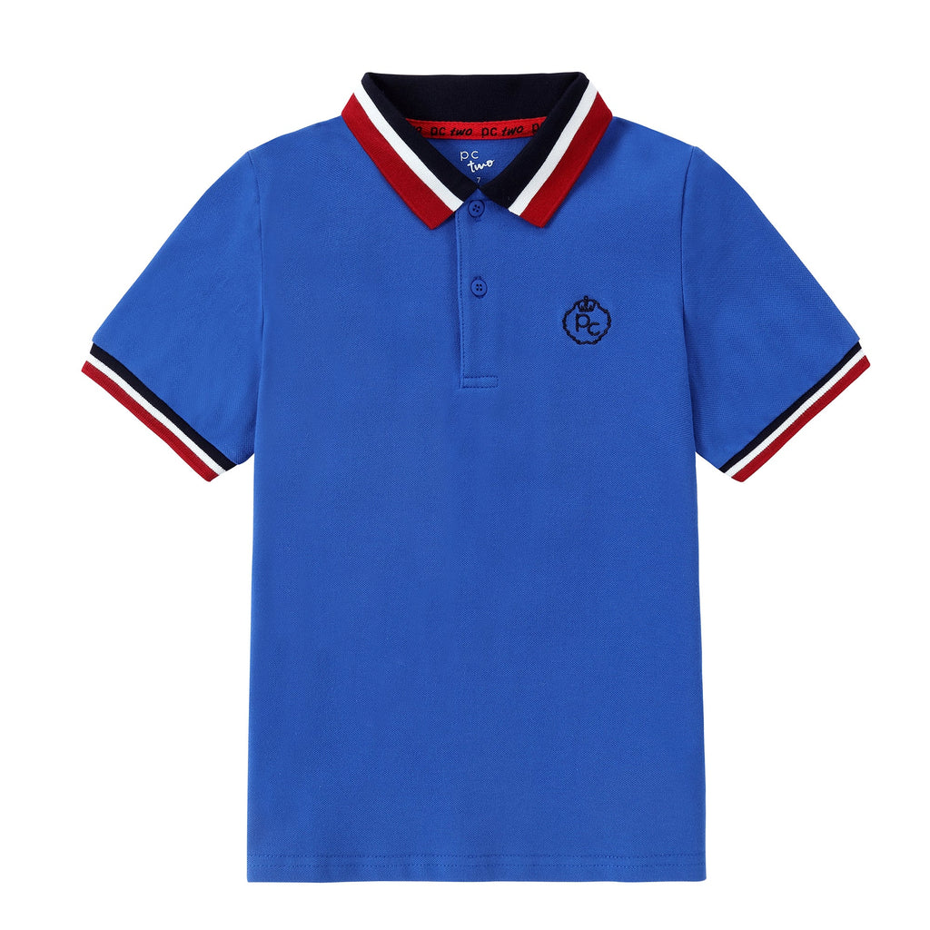 Royal Blue Short Sleeve Polo