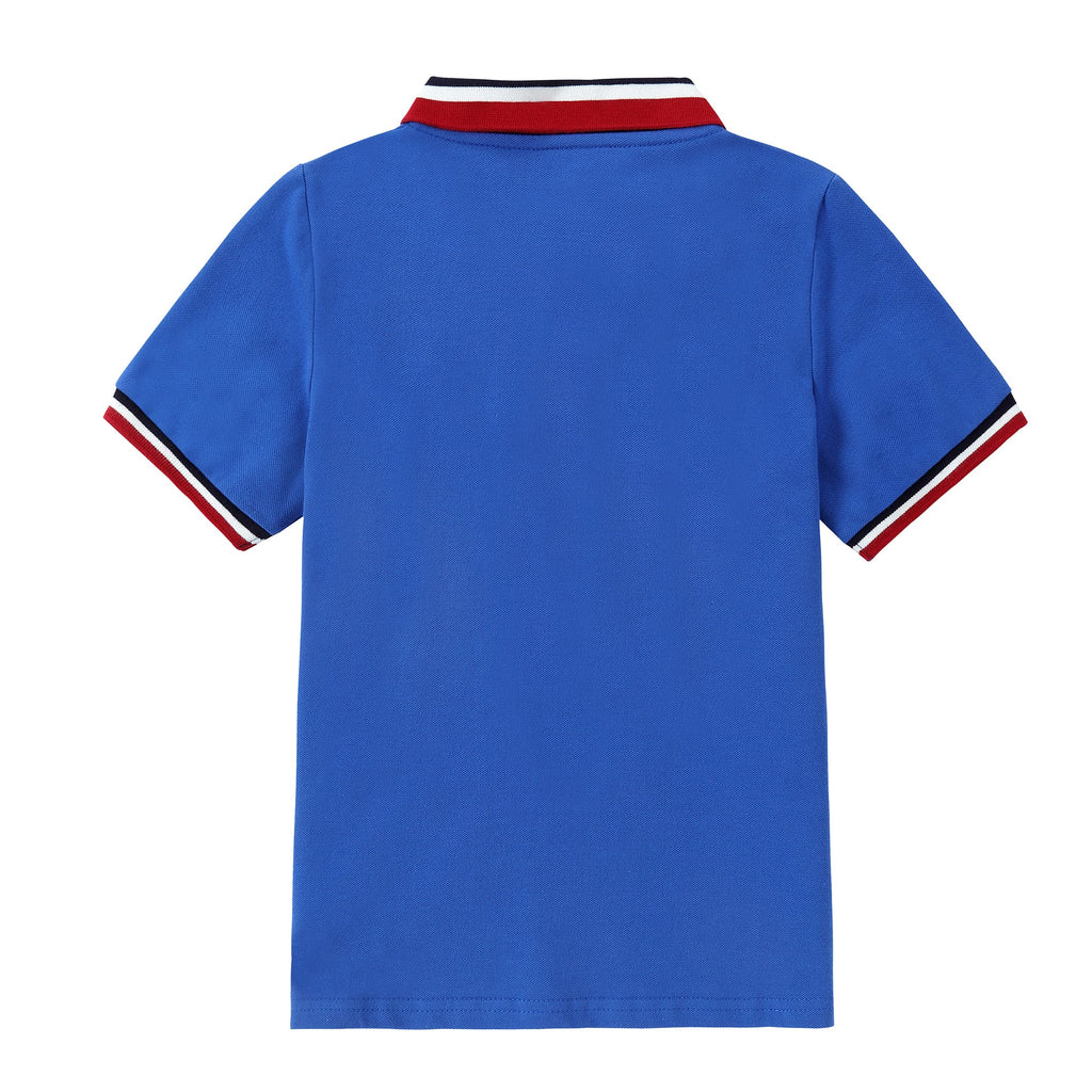 Royal Blue Short Sleeve Polo