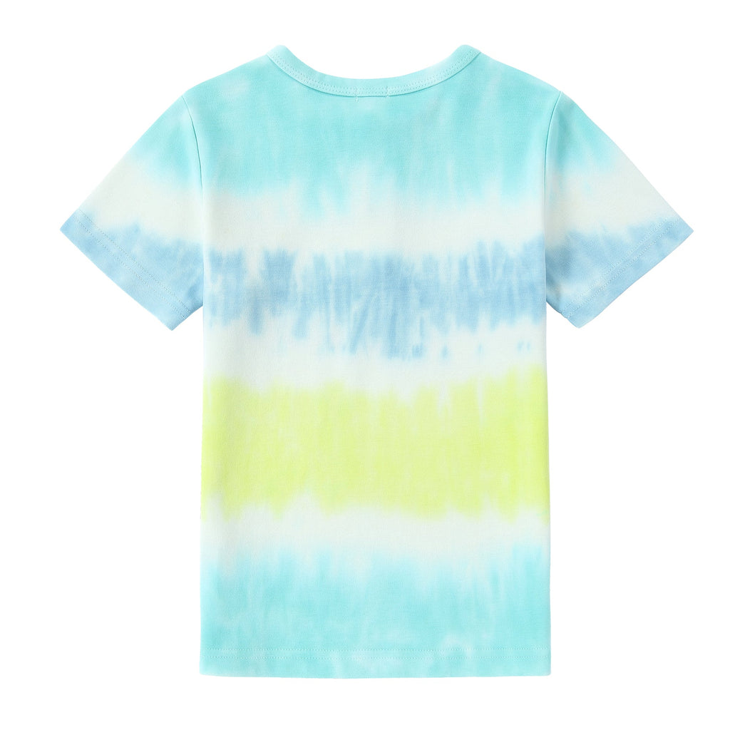 Tie Dyed Stripe Henley