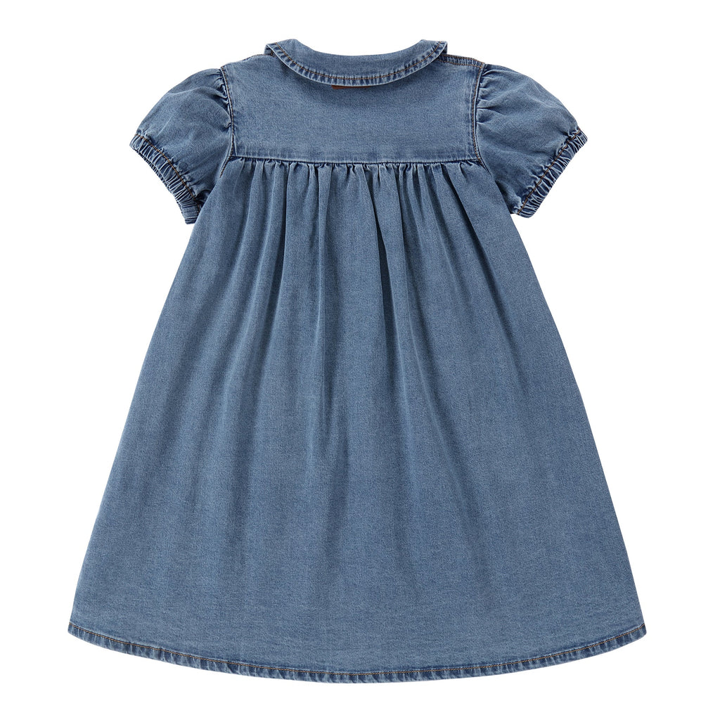 Denim Peter Pan Collar Dress