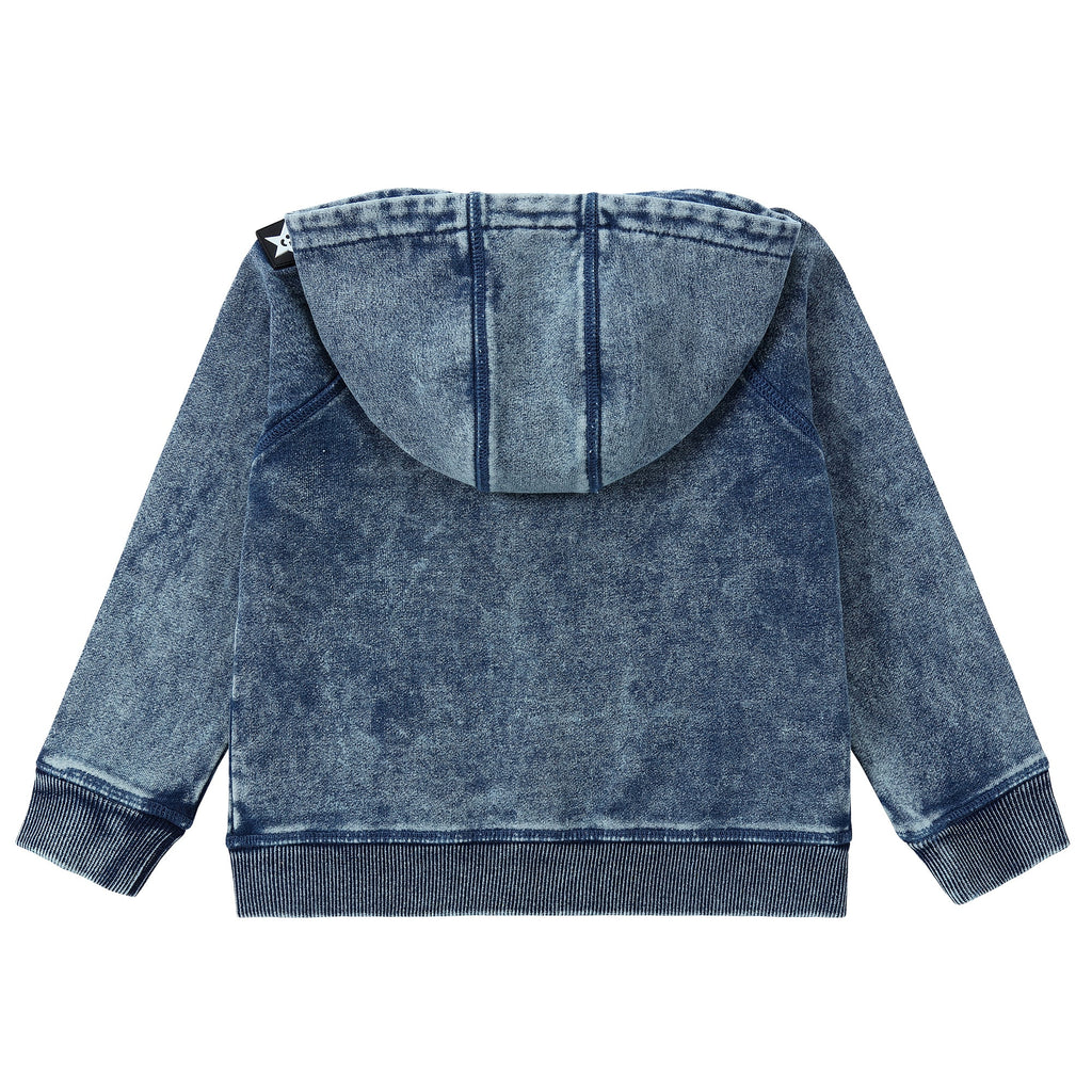 Denim Wash Sweatshirt