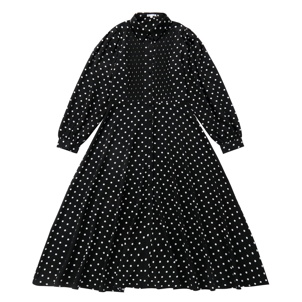 Black Polka Dot Dress