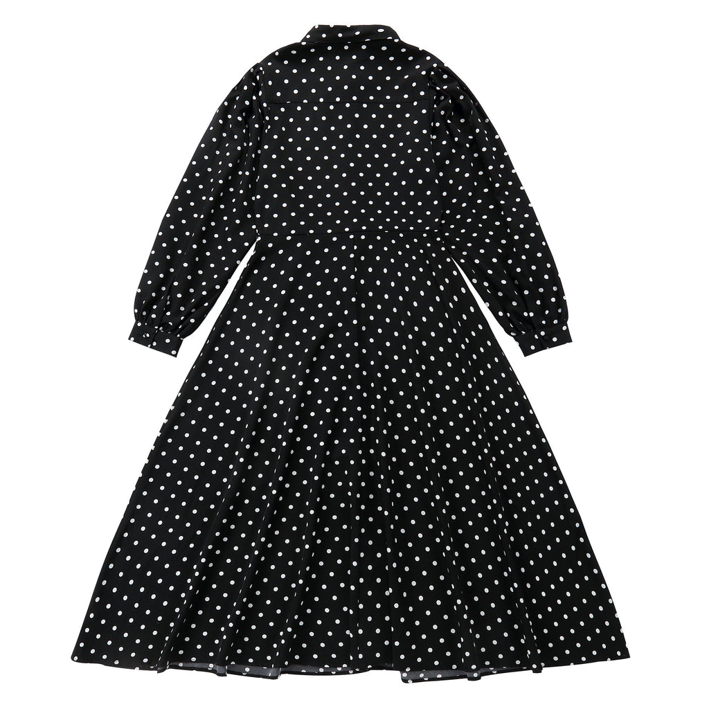 Black Polka Dot Dress