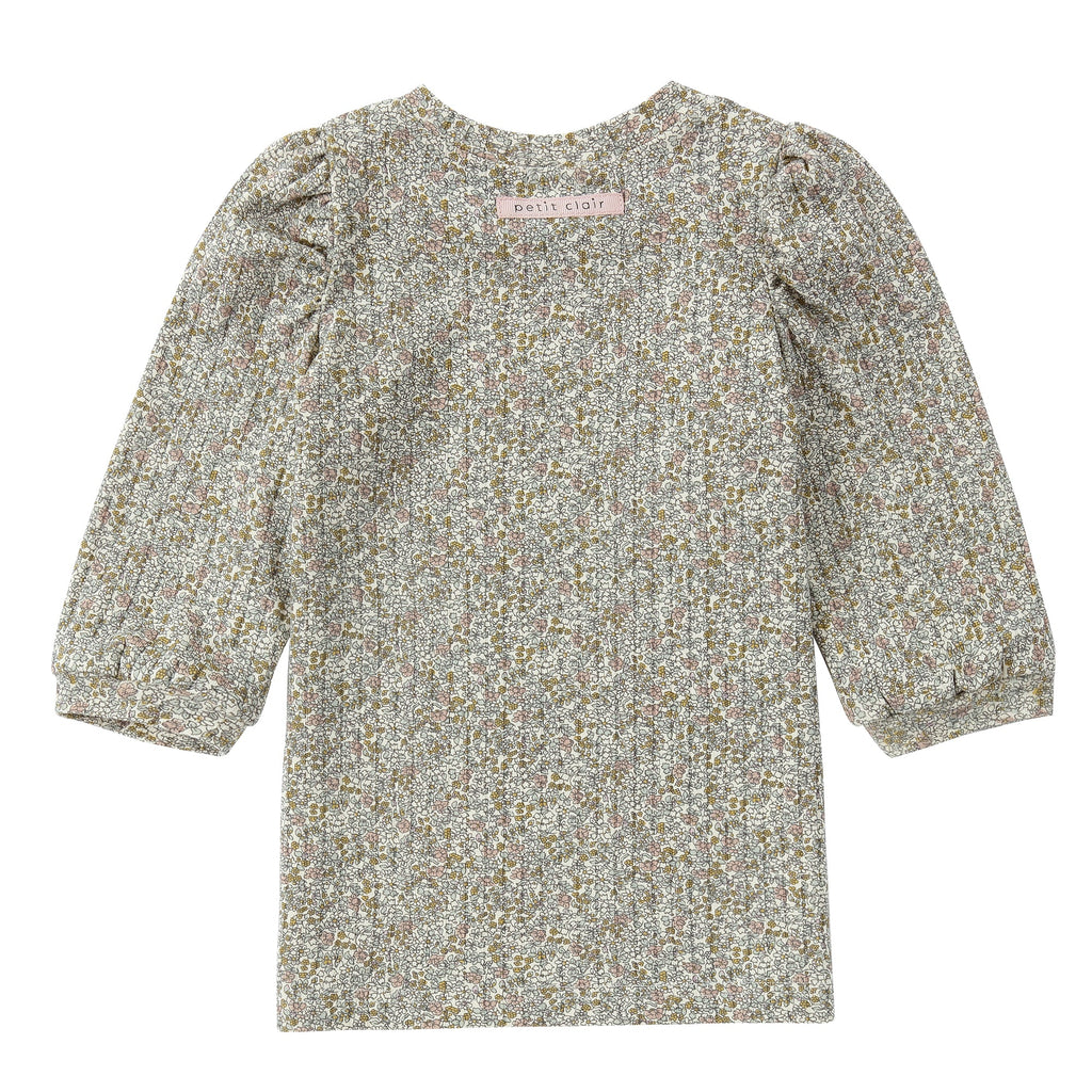 Floral Puff Sleeve T-Shirt