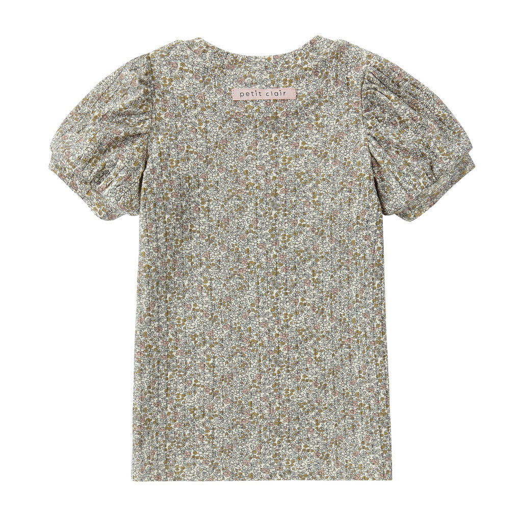 Floral Puff Sleeve T-Shirt