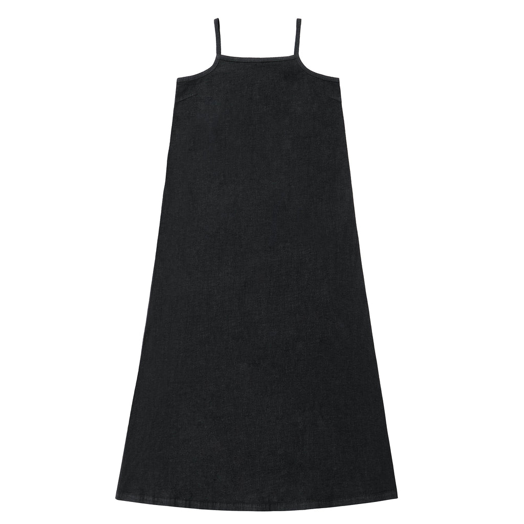 Black Denim Maxi Jumper