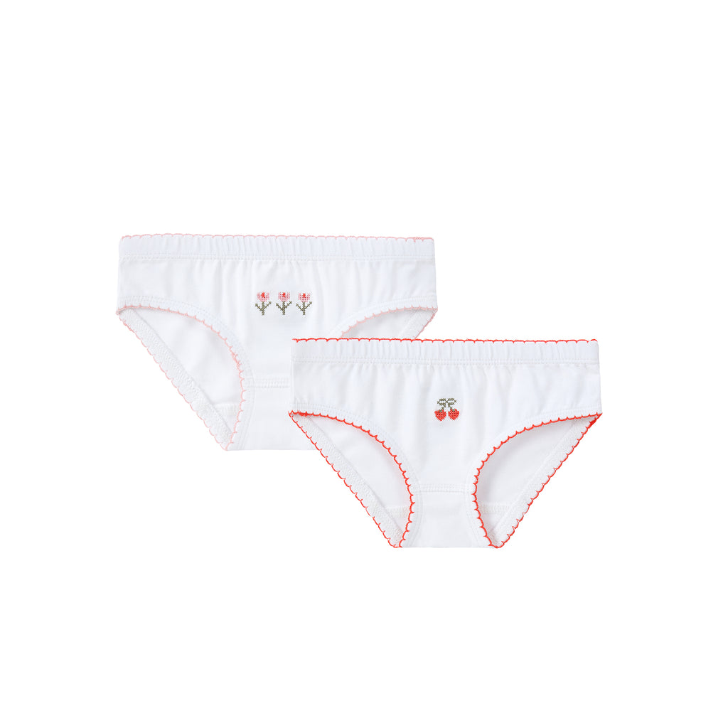 Girl 2pc Panty - Tulip & Cherry