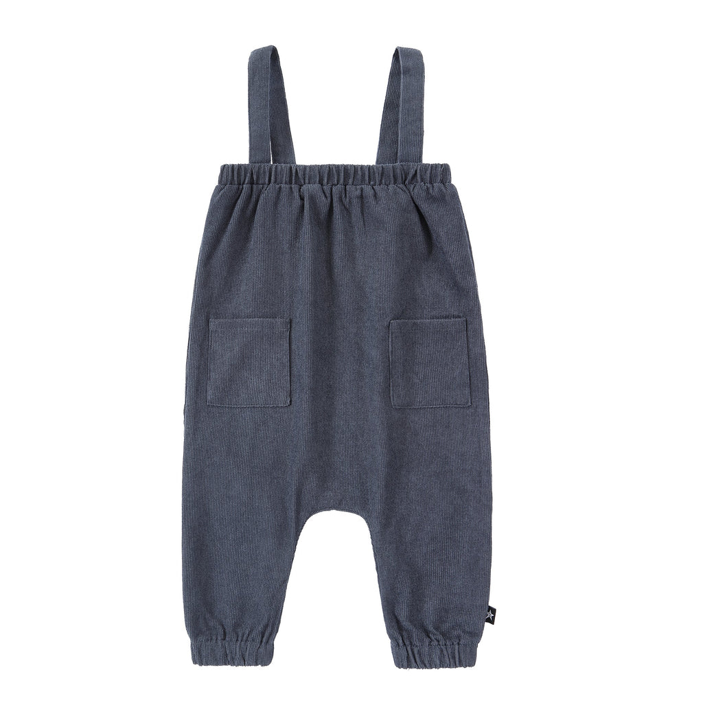 Slate Blue Corduroy Romper