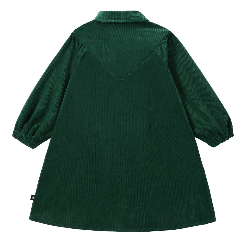 Green Corduroy Dress