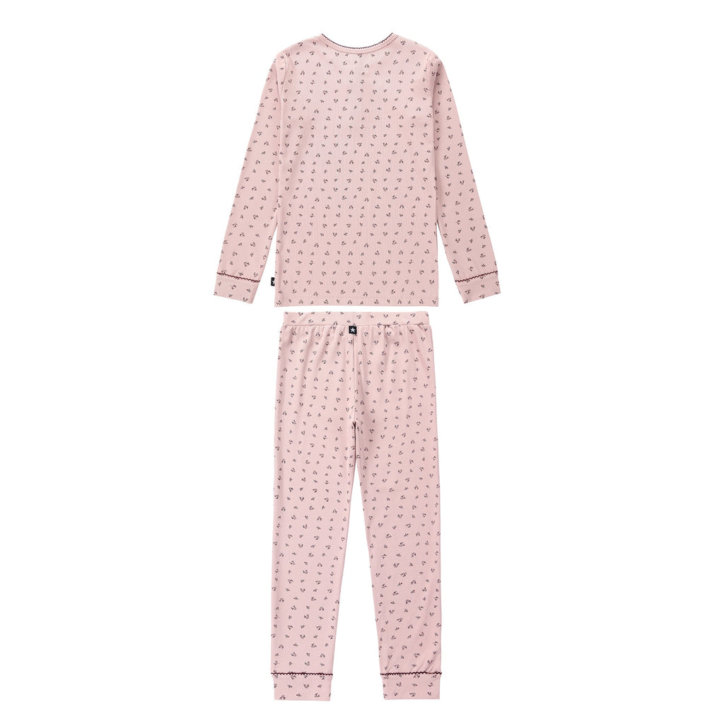 Light Pink Floral Printed Pajama