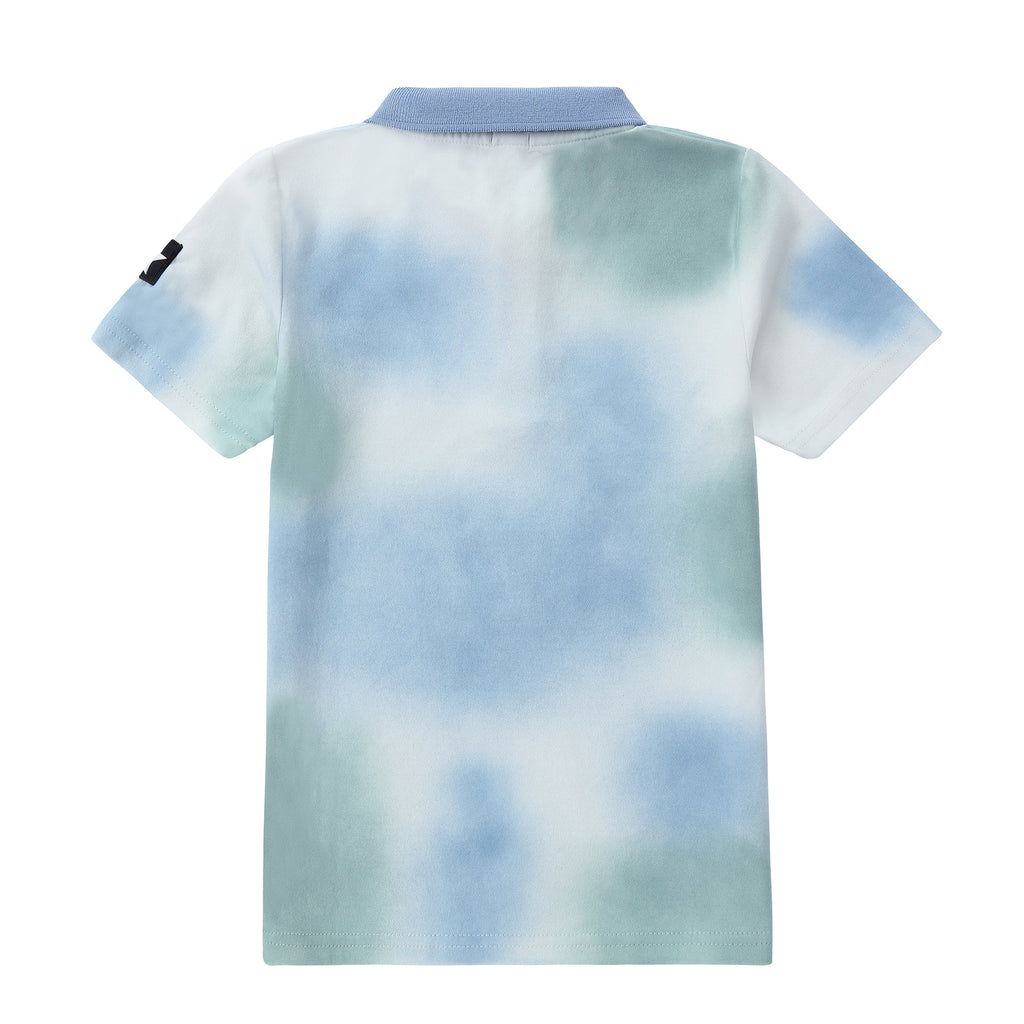 Splatter-Dyed Polo