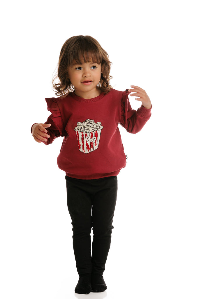 Red Popcorn Sweatshirt