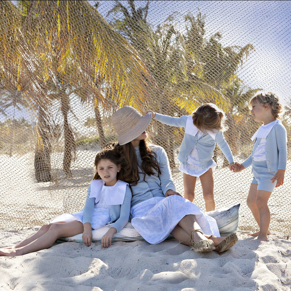 Baby Light Blue Knit Cardigan