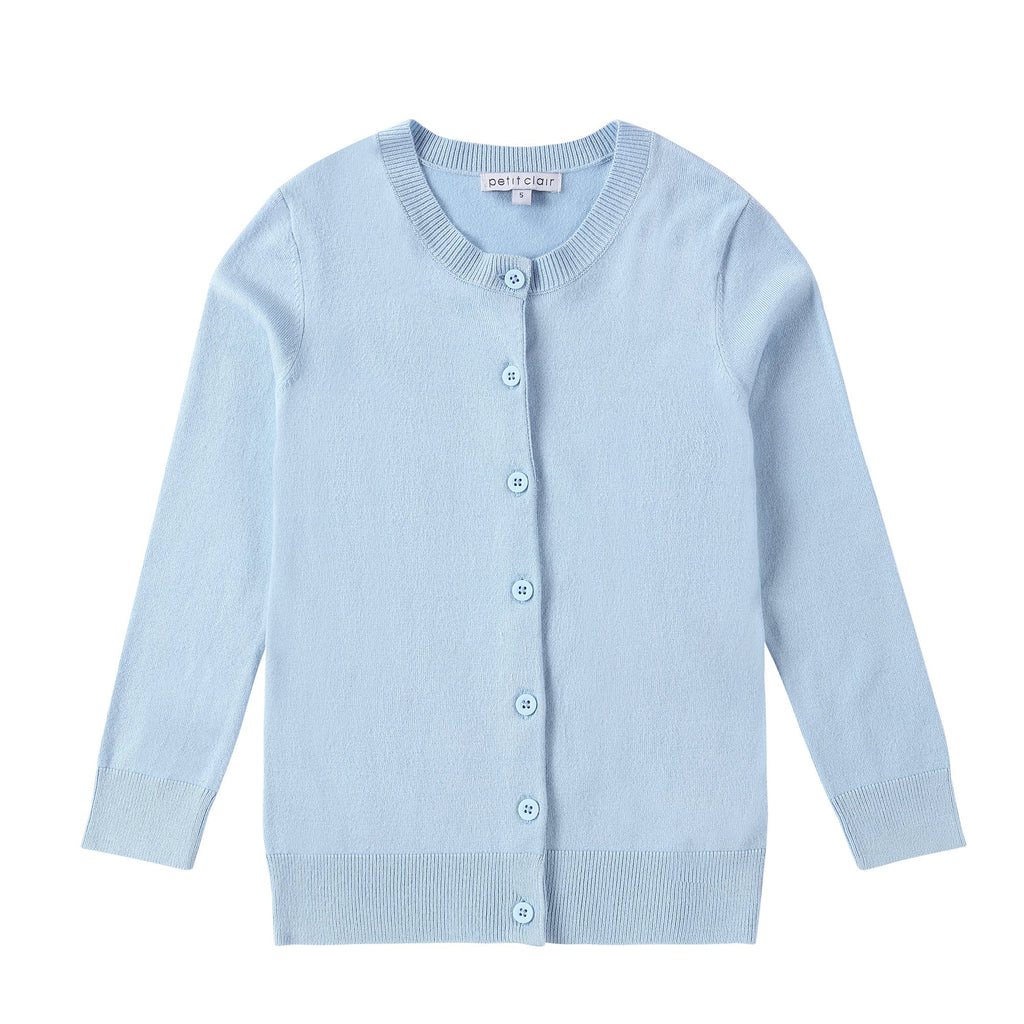 Baby Light Blue Knit Cardigan