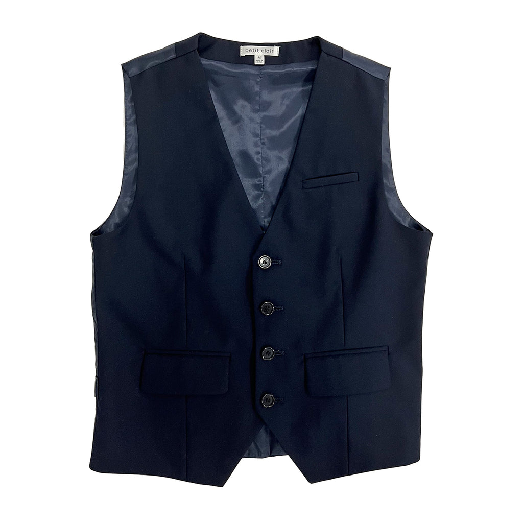 Navy Suit Vest