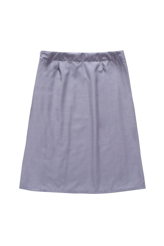 Teens'  Fashion Pleated Skirt in Grey