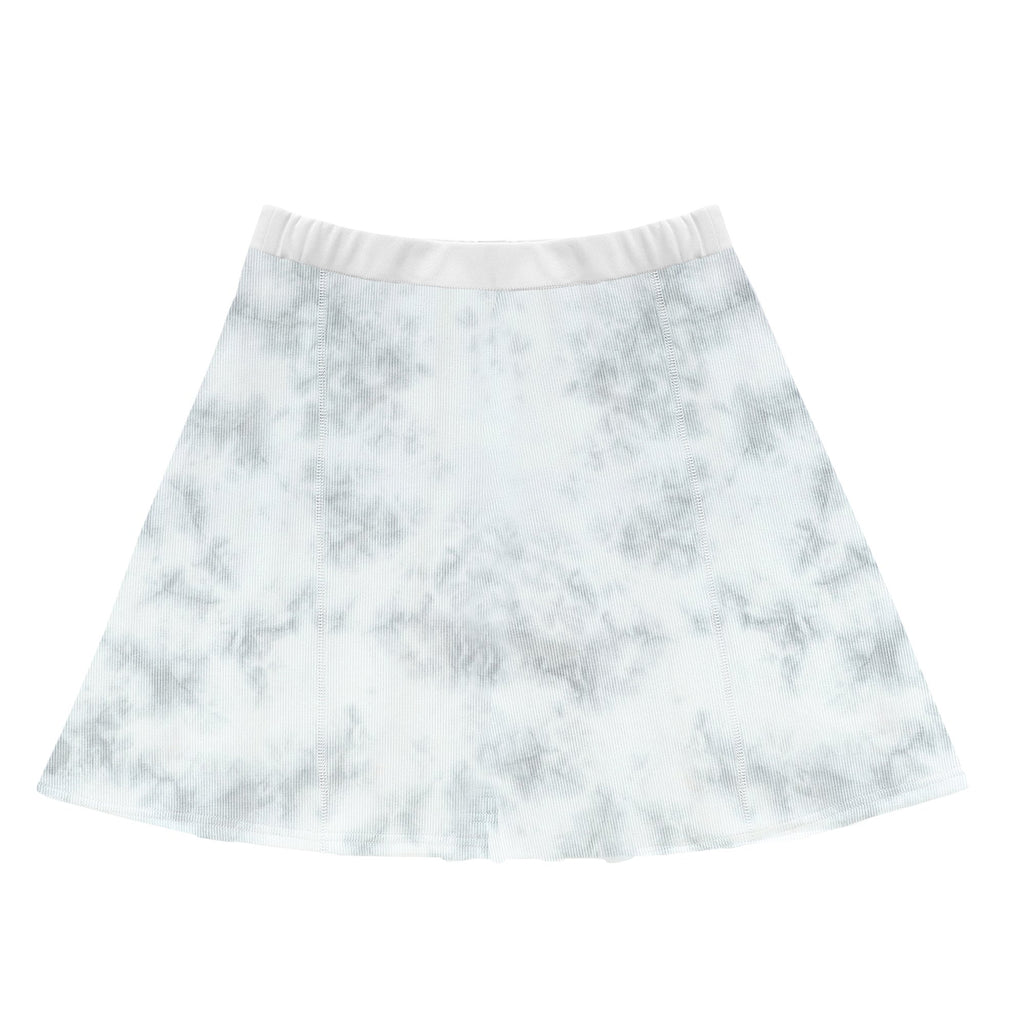 Teens Grey Watercolor Skirt